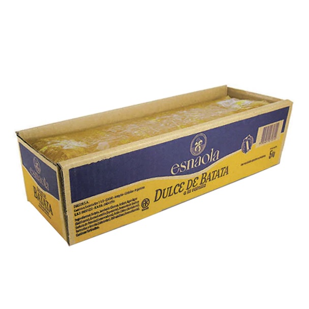 Esnaola Dulce de Batata, 5 kg / 11 lb barra sellada