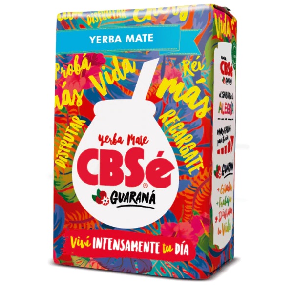 CBSé Yerba Mate w/ Guarana, 500 g / 1.1 lb