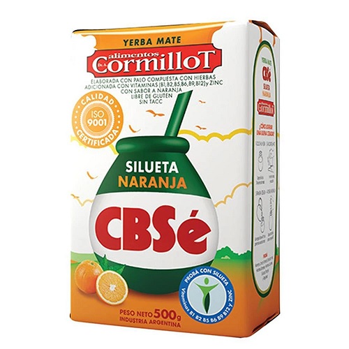 CBSé Yerba Mate- Silueta Naranja - Cormillot